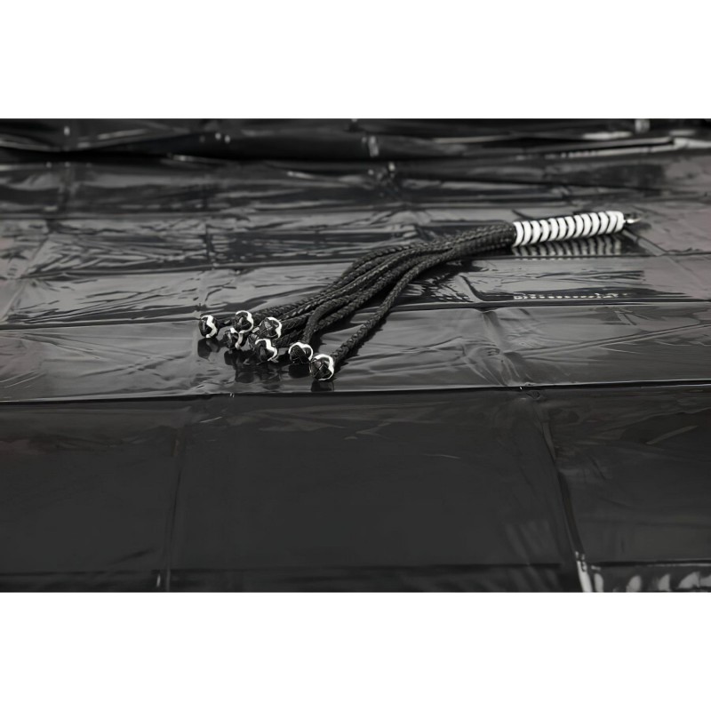 Fetish - lakk lepedő - 200 × 230 cm (fekete) 130092 termék bemutató kép
