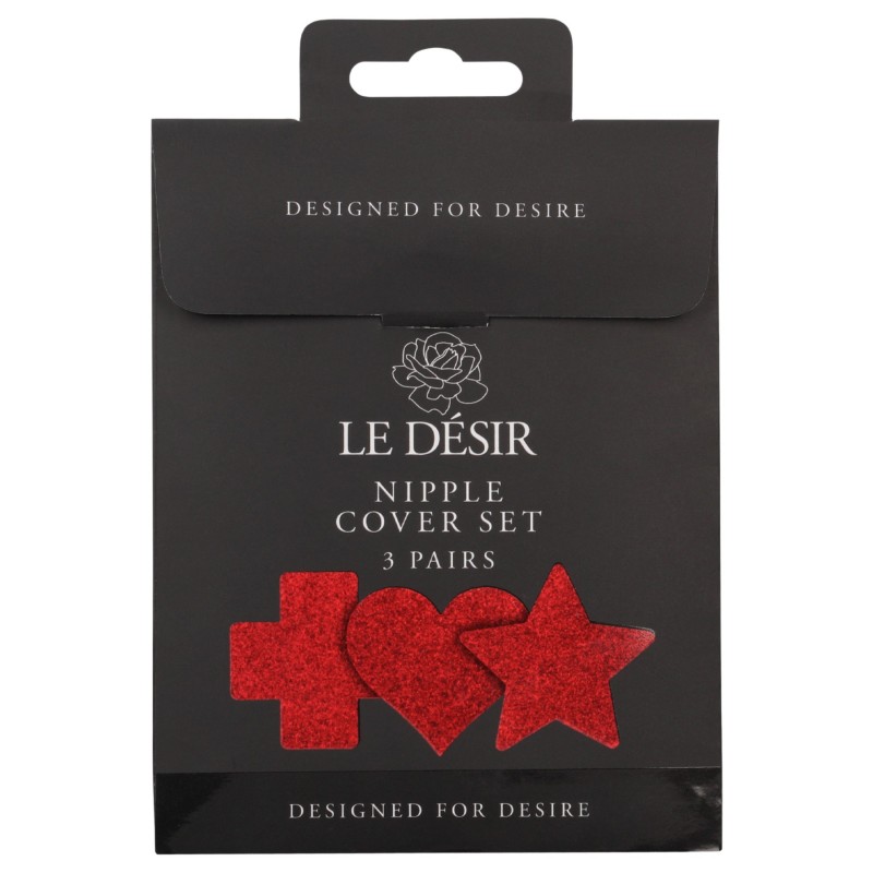 Le Désir - bimbómatrica szett - 3 pár (piros) 126645 termék bemutató kép