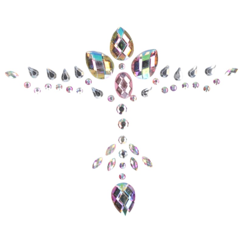 Le Désir - csillogó dekoltázs matrica (szivárvány) 117605 termék bemutató kép