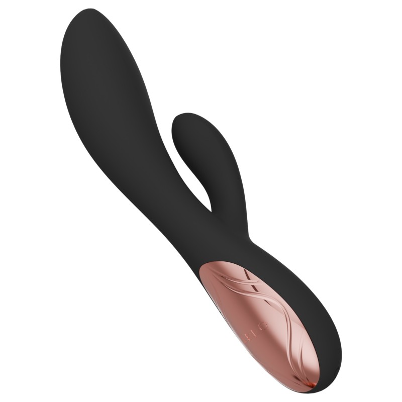 LELO - INA Thrust lökő nyuszivibrátor (fekete) 145174 termék bemutató kép