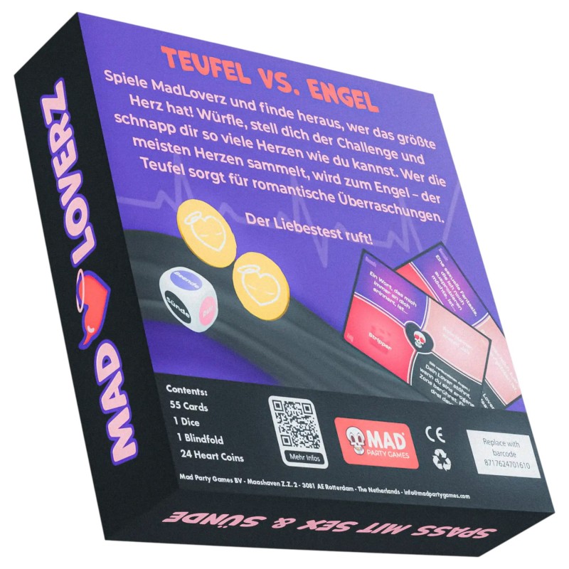 MadLoverz - erotikus társasjáték angol nyelven 125448 termék bemutató kép