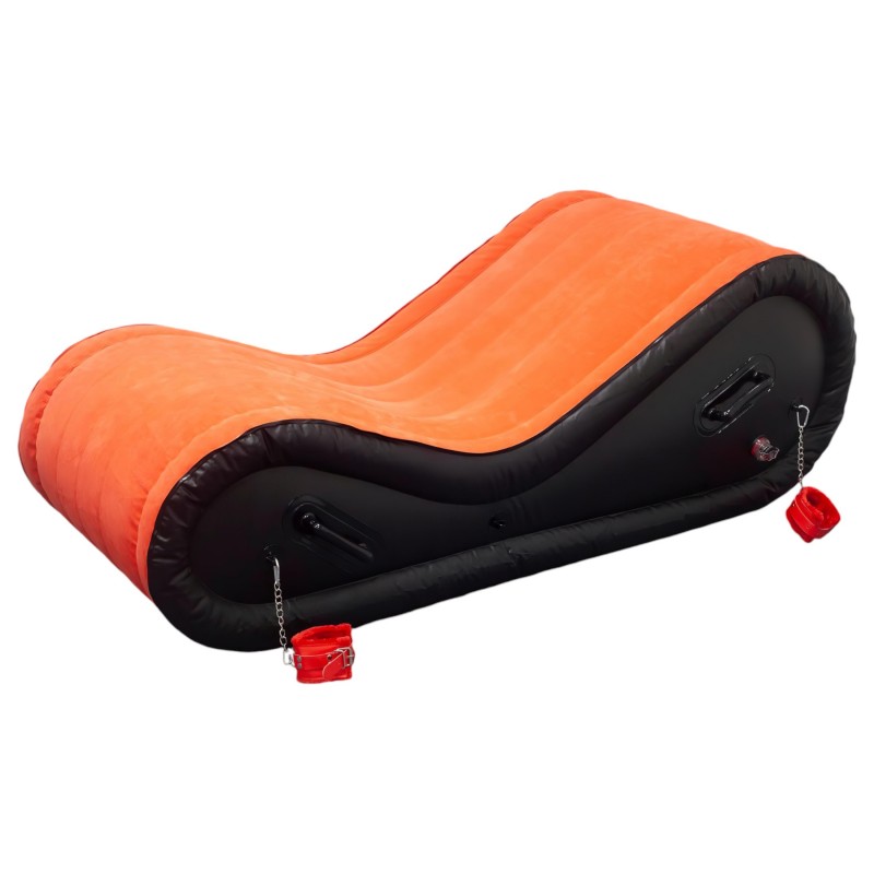 Desirel Magic Pillow - felfújható BDSM szexbútor - bilinccsel (piros) 120218 termék bemutató kép