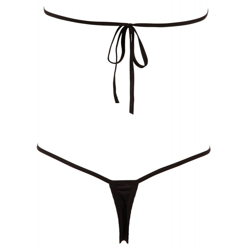 NO:XQSE - Nyitott, strasszos szexbody - fekete (S-L) 41604 termék bemutató kép