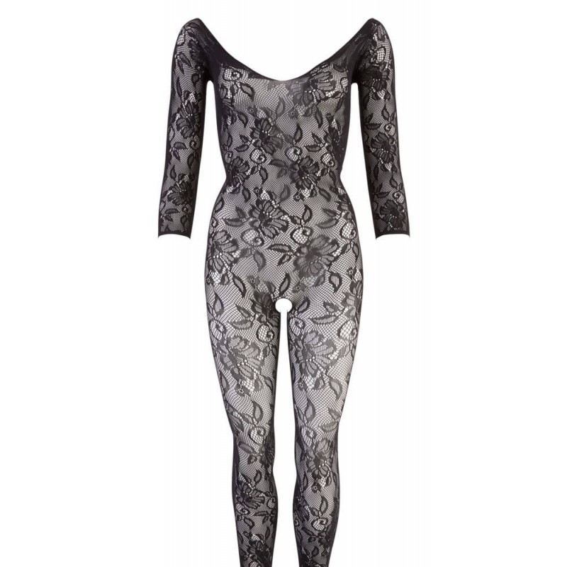 NO:XQSE - Virágos cicaruha - fekete (S-L) 45990 termék bemutató kép