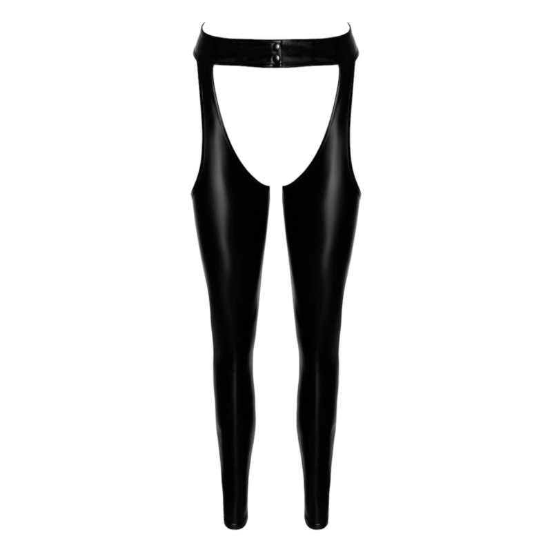 Noir - fényes harisnya - chaps (fekete) 90954 termék bemutató kép