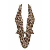 Obsessive Cancunella - nyakpántos trikini (leopárd) 38034 termék bemutató kép