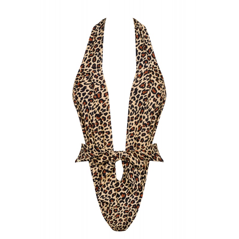 Obsessive Cancunella - nyakpántos trikini (leopárd) 38034 termék bemutató kép