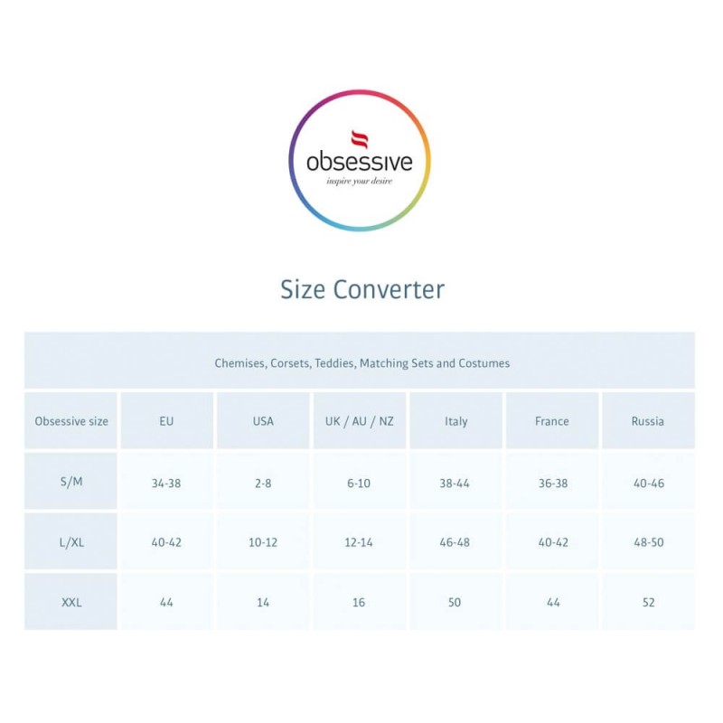 Obsessive Gepardina - cicalány jelmez szett (fekete) 29648 termék bemutató kép
