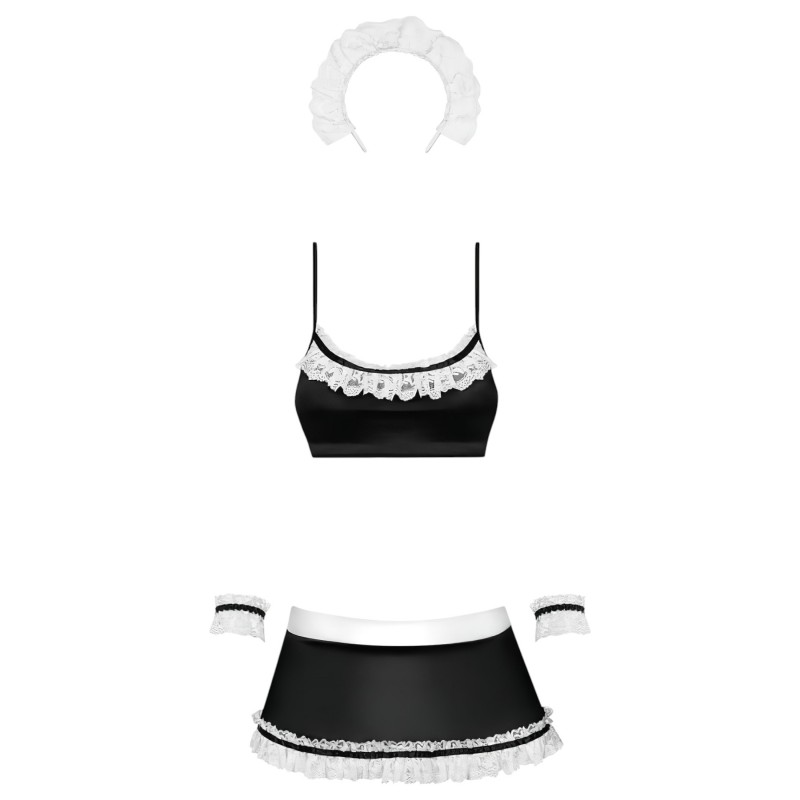 Obsessive Maid - szobalány jelmez szett (6 részes) 104844 termék bemutató kép