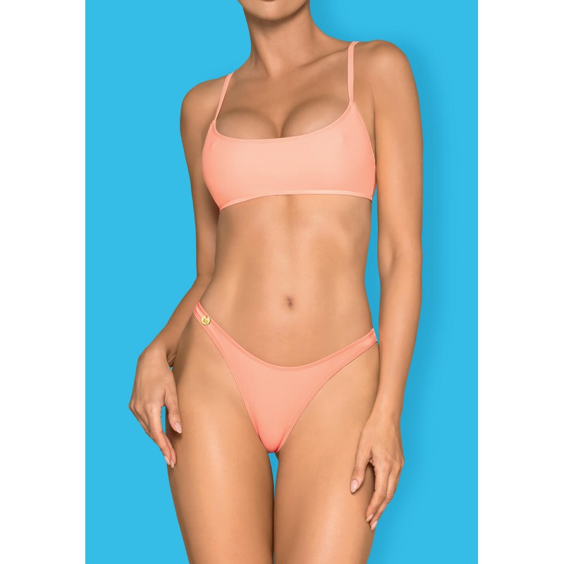 Obsessive Mexico Beach - sportos bikini (korall) 38057 termék bemutató kép