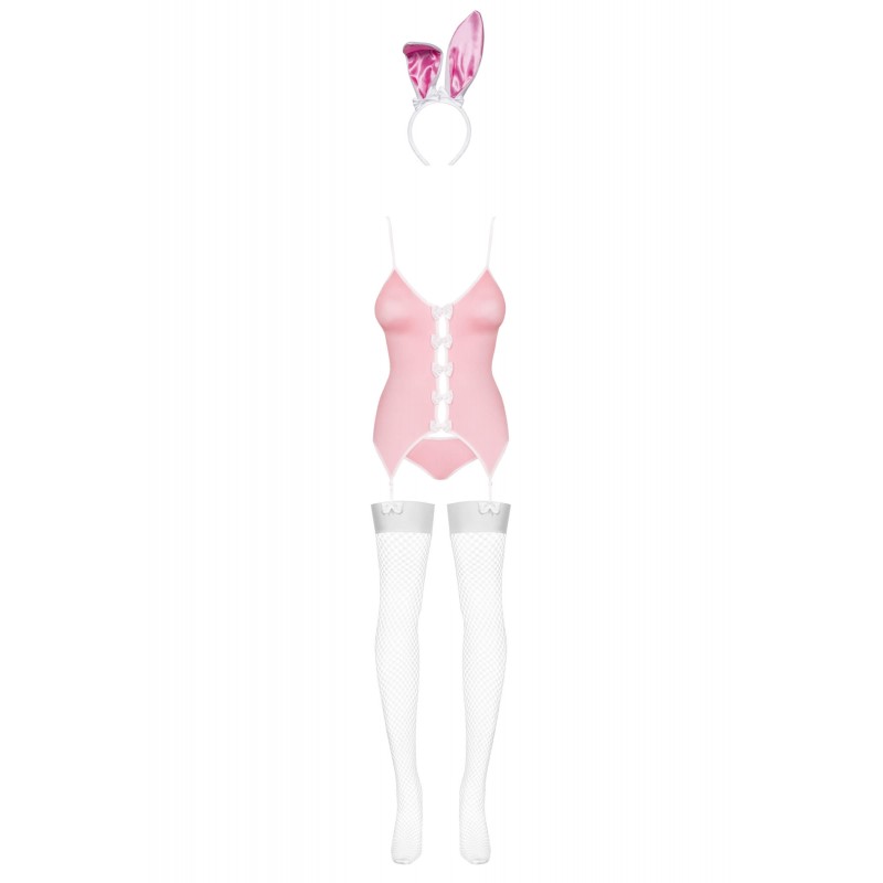 Obsessive - Nyuszilány jelmez (pink) 22017 termék bemutató kép