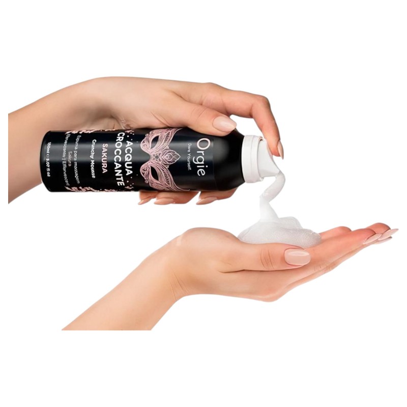 Orgie Acqua Croccante - masszázs hab - cseresznyevirág (150ml) 118479 termék bemutató kép