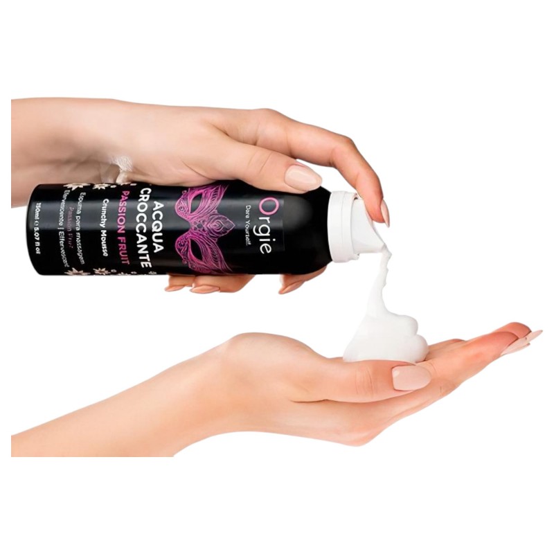 Orgie Acqua Croccante - masszázs hab - passion fruit (150ml) 118501 termék bemutató kép