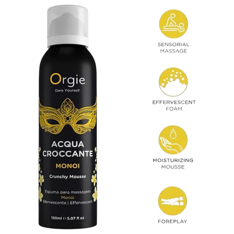 Orgie Acqua Croccante - masszázs hab - trópusi (150ml) 118474 termék bemutató kép