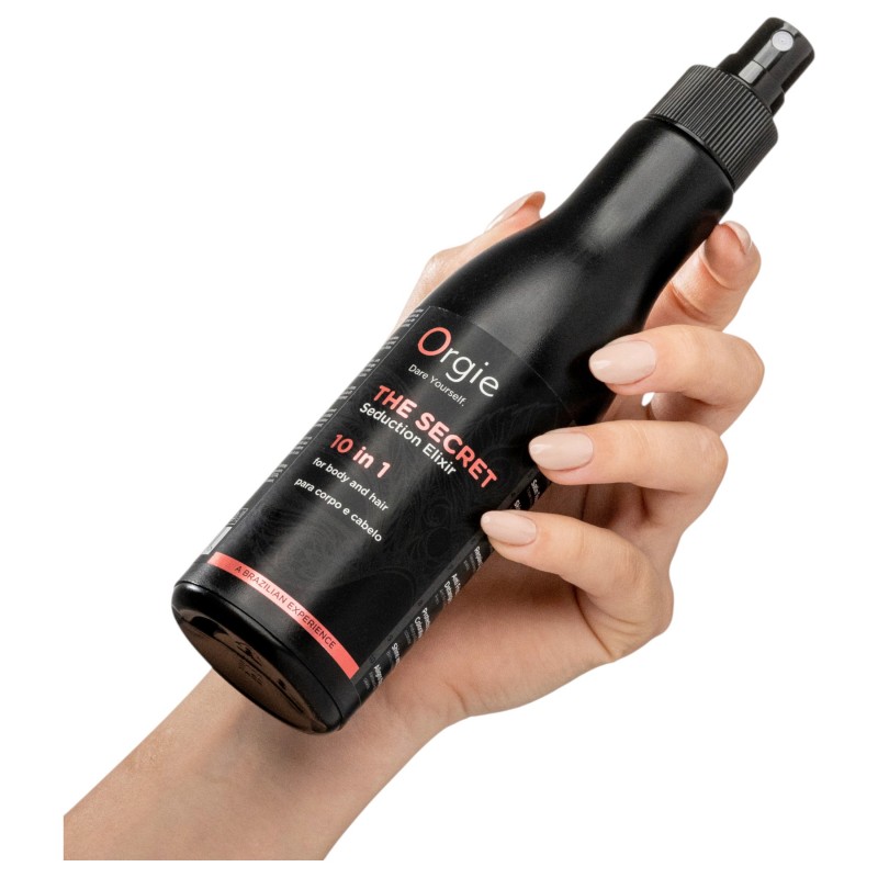 Orgie Secret Elixir - feromon test-és hajápoló elixír (200 ml) 131914 termék bemutató kép
