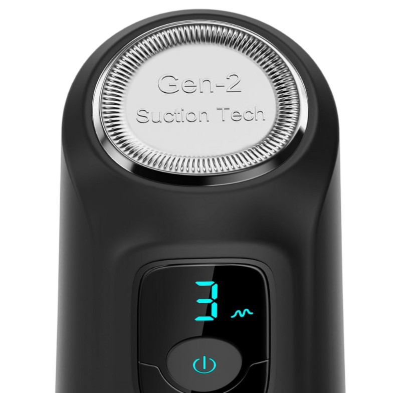 OTOUCH Airturn 4 - szívó-vibrációs automata maszturbátor (fekete) 154000 termék bemutató kép