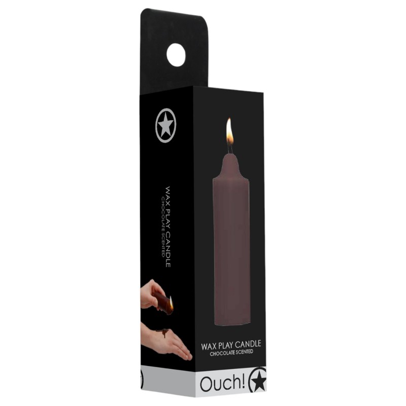 Ouch Chocolate - paraffin testgyertya csoki illattal (100g) 109781 termék bemutató kép