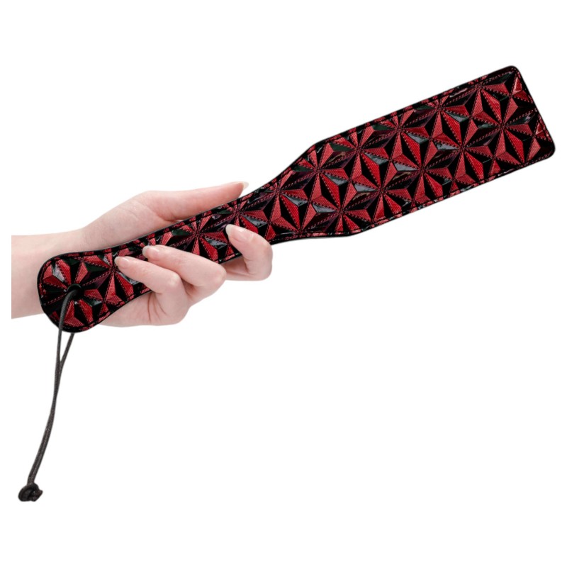 Ouch - gyémánt mintás paskoló (piros) 118082 termék bemutató kép