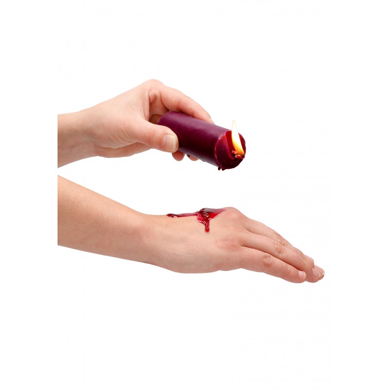 Ouch Rose - paraffin testgyertya rózsa illattal (100g) 67682 termék bemutató kép