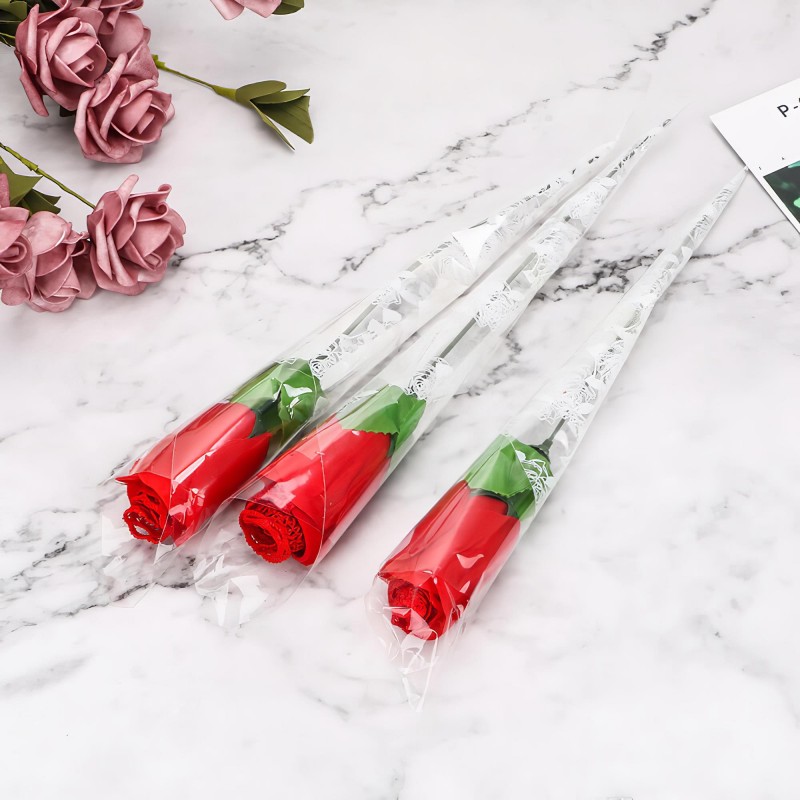 Panty Rose - piros rózsaszálba rejtett tanga (S-L) 153289 termék bemutató kép