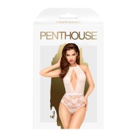 Penthouse Toxic Powder - nyakpántos body (fehér) 43304 termék bemutató kép