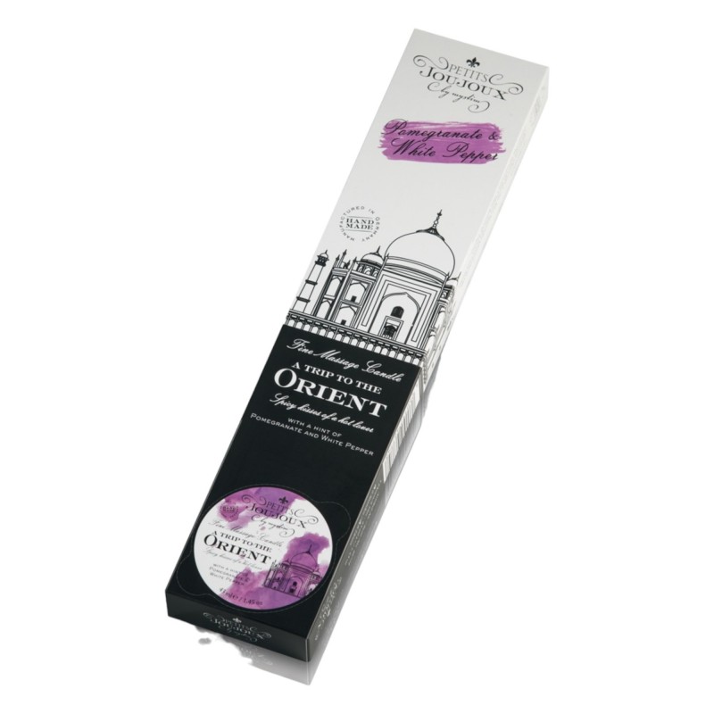 Petits Joujoux - masszázsgyertya - gránátalmás-fehérbors (5x43ml) 89418 termék bemutató kép