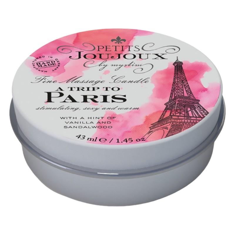 Petits Joujoux - masszázsgyertya - vanília-szantálfa (43 ml) 89465 termék bemutató kép