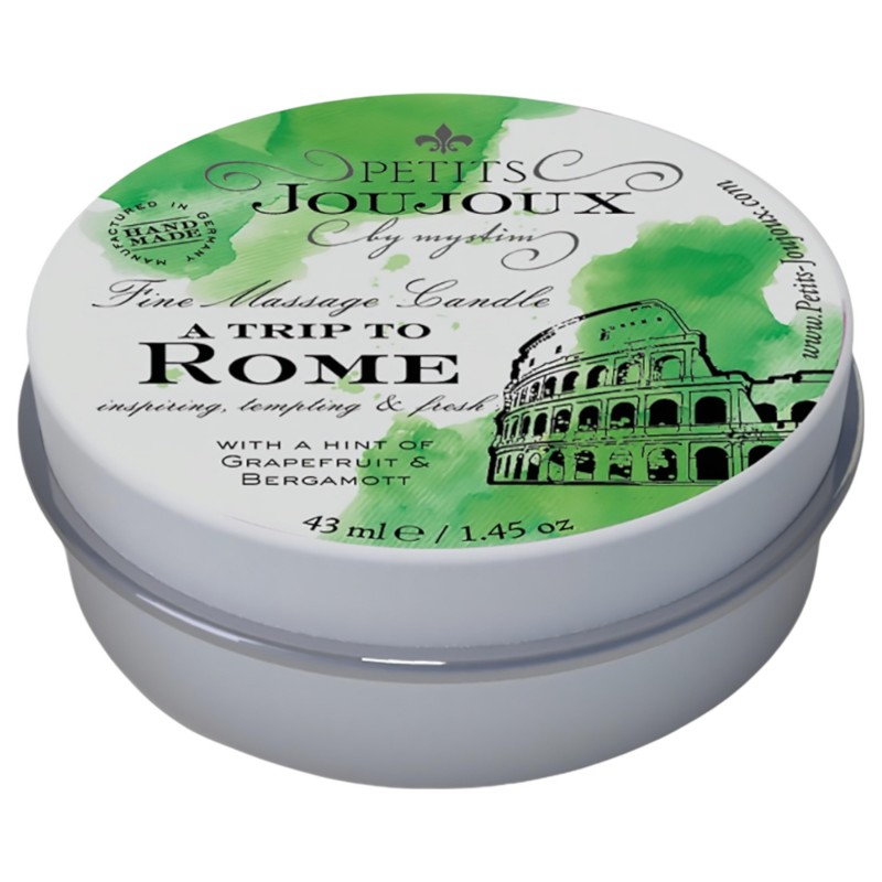 Petits Joujoux Rome - masszázsgyertya grapefruit-bergamott illattal (43 ml) 129324 termék bemutató kép