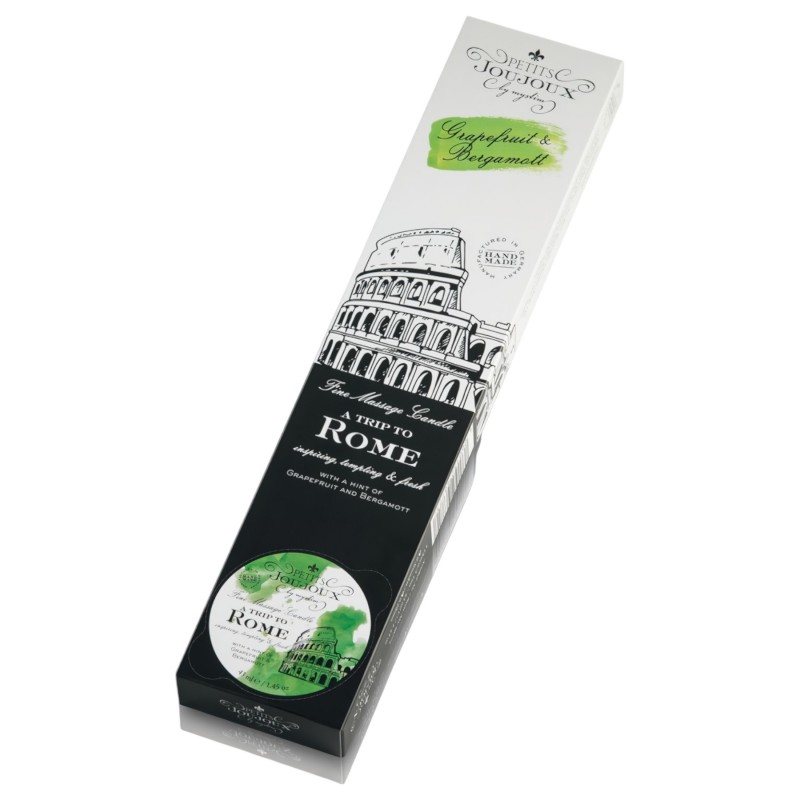 Petits Joujoux Rome masszázsgyertya - grapefruit-bergamot 5 × 43 ml 130580 termék bemutató kép