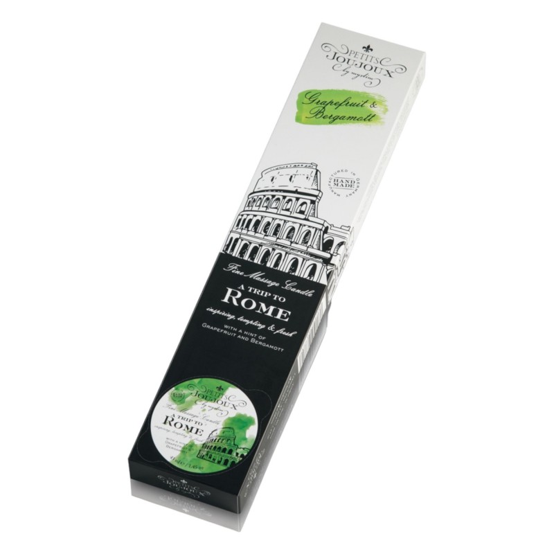 Petits Joujoux Rome masszázsgyertya - grapefruit-bergamot 5 × 43 ml 93805 termék bemutató kép