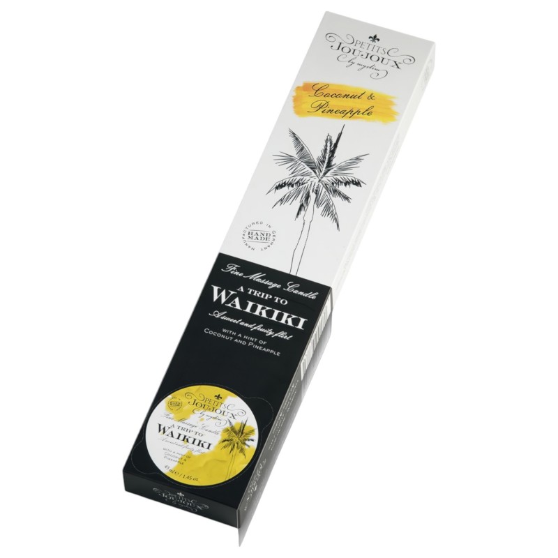Petits Joujoux Waikiki masszázsgyertya - kókusz-ananász (5 × 43 ml) 130577 termék bemutató kép