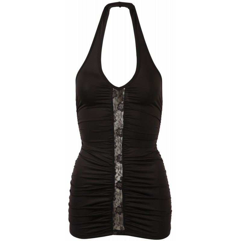 Rafinált miniruha, csipkebetéttel - Red Corner 5473 termék bemutató kép