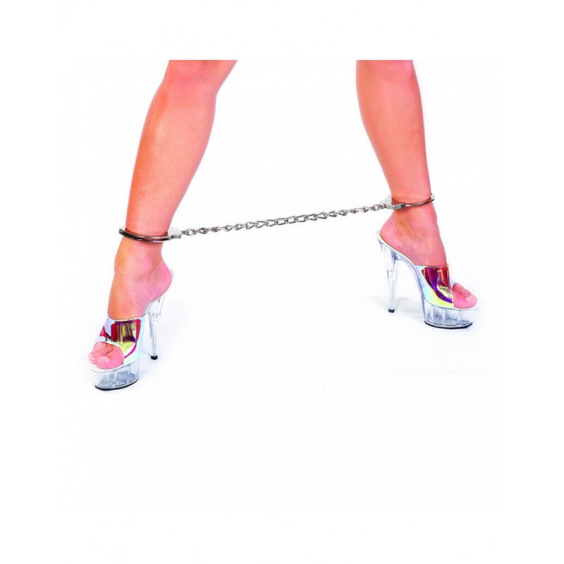 Rimba - hosszú láncos, acél bokabilincs (ezüst) - 2 db 43804 termék bemutató kép