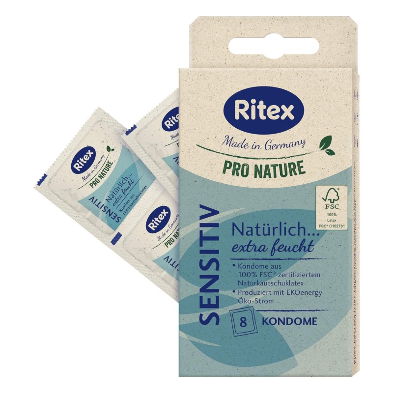 RITEX Pro Nature Sensitive - óvszer (8db) 89842 termék bemutató kép