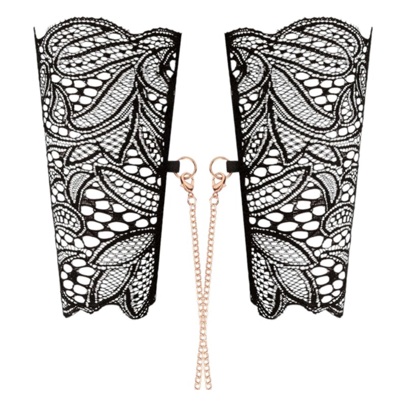 Rosy Gold - nyakörv és csuklópántok (fekete) 96855 termék bemutató kép