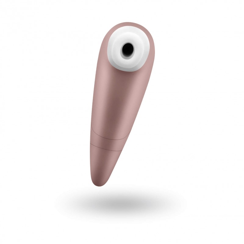 Satisfyer 1 Number One - léghullámos csiklóizgató (barna) 45181 termék bemutató kép