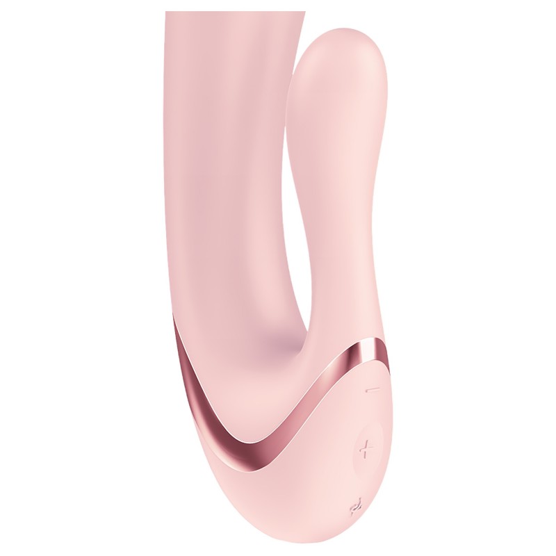 Satisfyer - Pearl Bunny 3 forgógyöngyös nyuszivibrátor (pink) 145249 termék bemutató kép