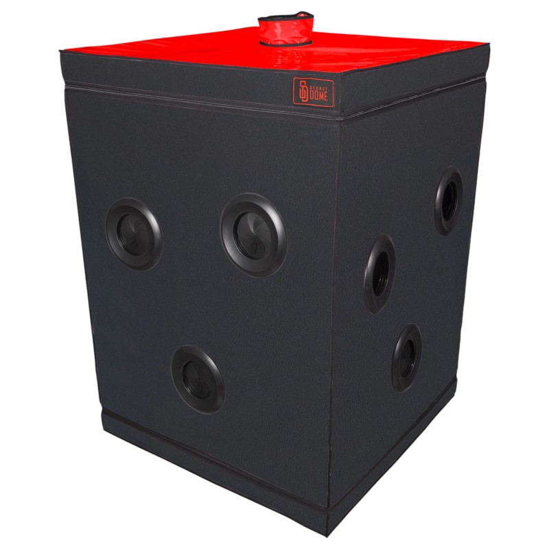 Secretdome - BDSM szex kabin nyílásokkal (fekete) 119832 termék bemutató kép