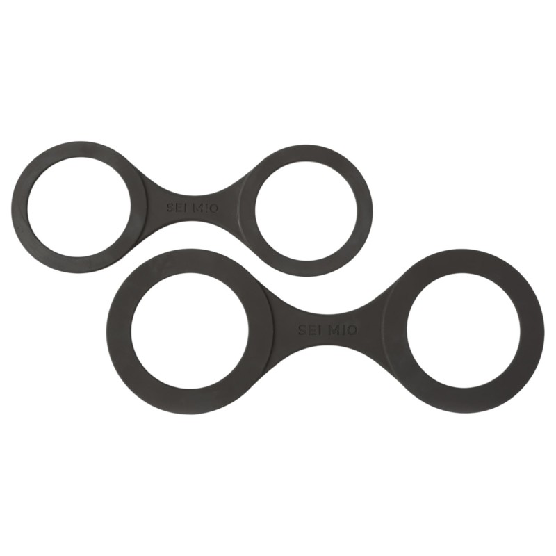 Sei Mio - szilikon bilincs - M (fekete) 100401 termék bemutató kép