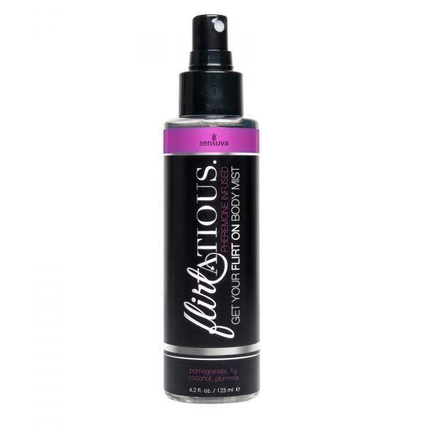 Sensuva Flirtatious - feromon testpermet - gránátalmás-kókusz (125ml)