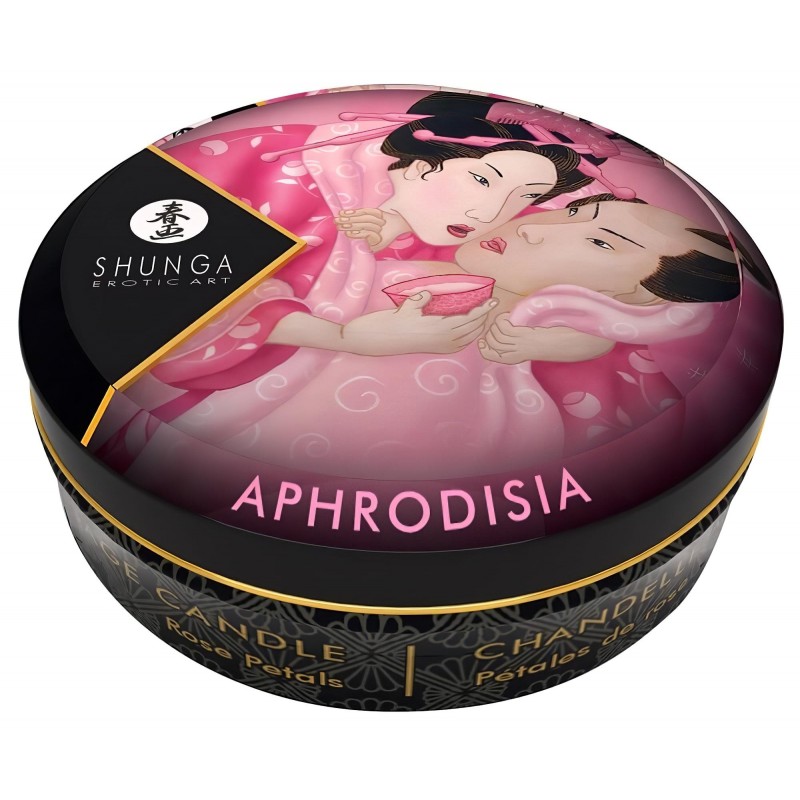 Shunga - rózsa illatú masszázsgyertya (30 ml) 130383 termék bemutató kép