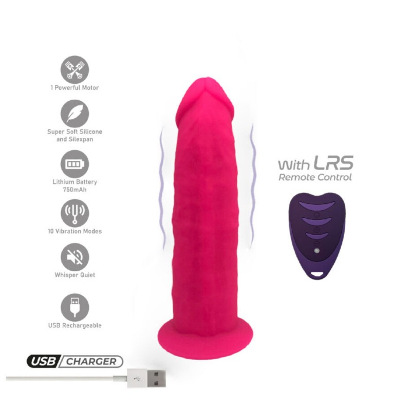 Silexd - tapadókorongos vibrátor távirányítóval (pink) 122449 termék bemutató kép