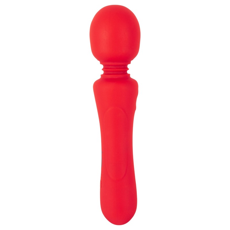 Sweet Smile - akkus, vízálló wand vibrátor (piros) 152425 termék bemutató kép