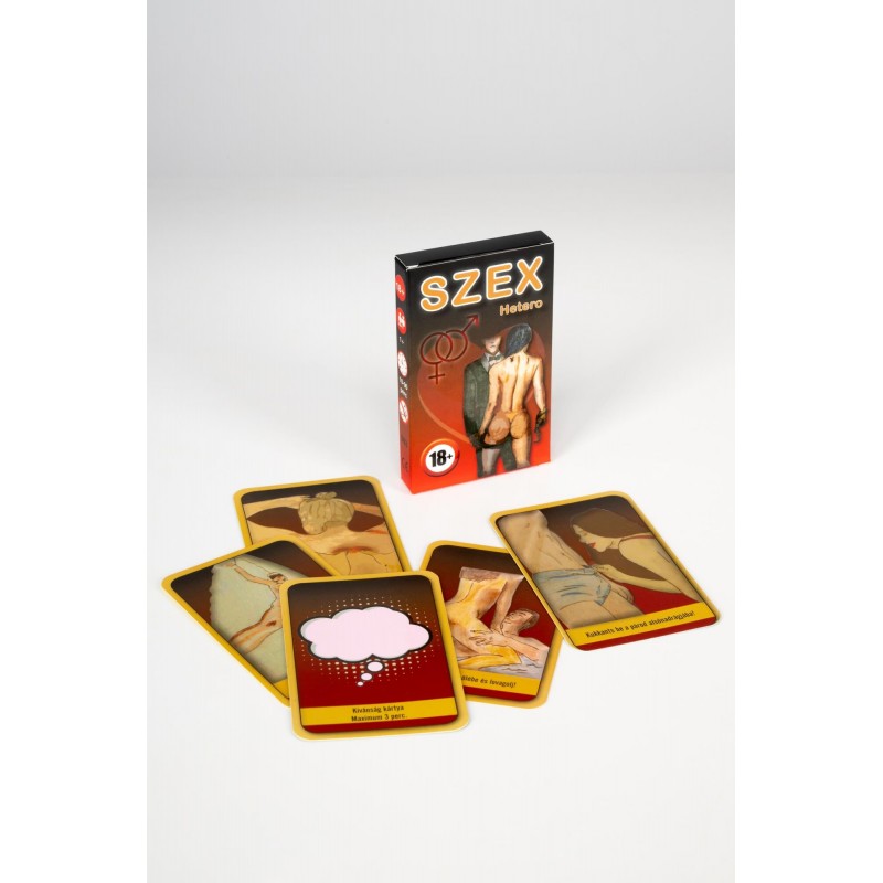 SZEX Hetero - 18+ kártya (magyar) 83245 termék bemutató kép