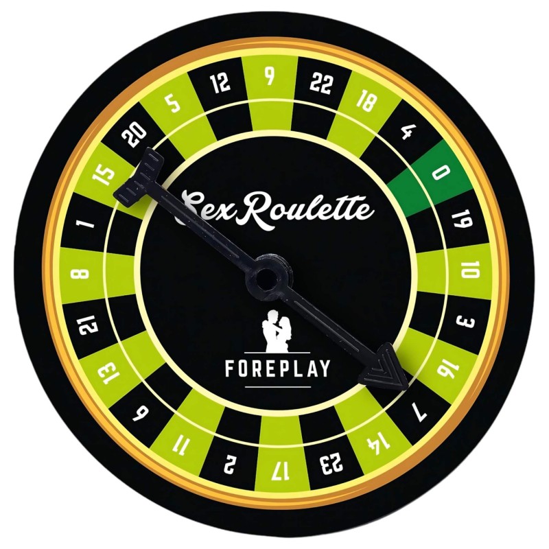tease & please - Sex Roulette Foreplay - Rulett Társasjáték Pároknak 146522 termék bemutató kép