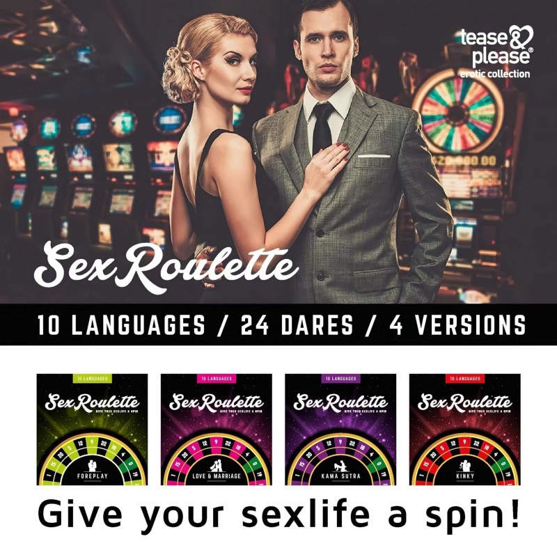 Sex Roulette Kama Sutra - szex társasjáték (10 nyelven) 136007 termék bemutató kép