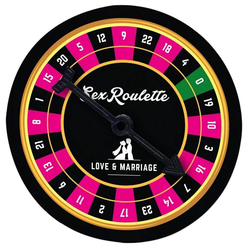 Sex Roulette Love & Married - szex társasjáték (10 nyelven) 136101 termék bemutató kép