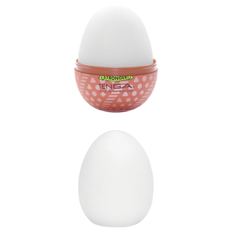 TENGA Egg Combo Stronger - tojás maszturbátor (1 db) 133148 termék bemutató kép