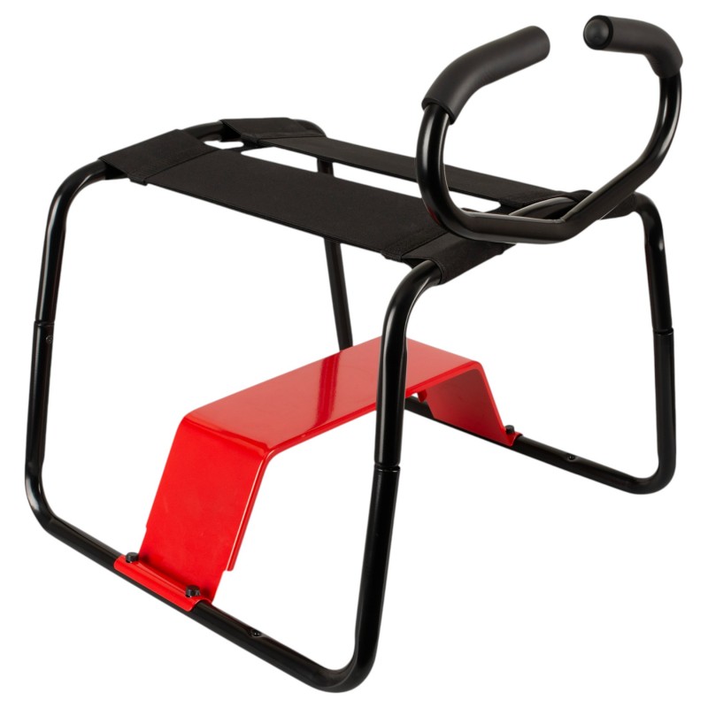 THE BANGER - Ultimate Sex Stool szexszék élethű dildóval (fekete) 145156 termék bemutató kép