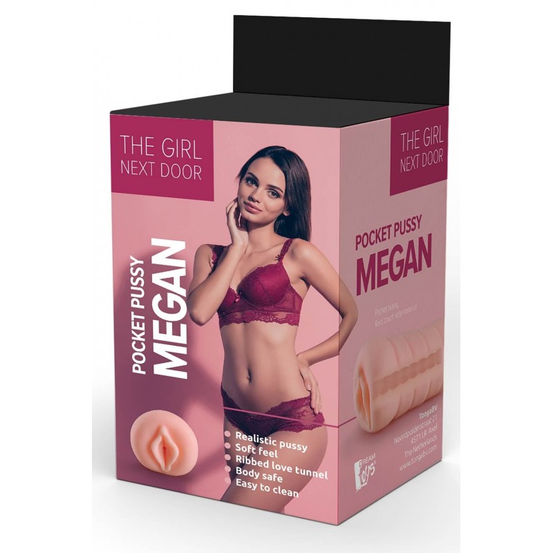 The Girl Next Door Megan - élethű műpunci (testszínű) 71885 termék bemutató kép